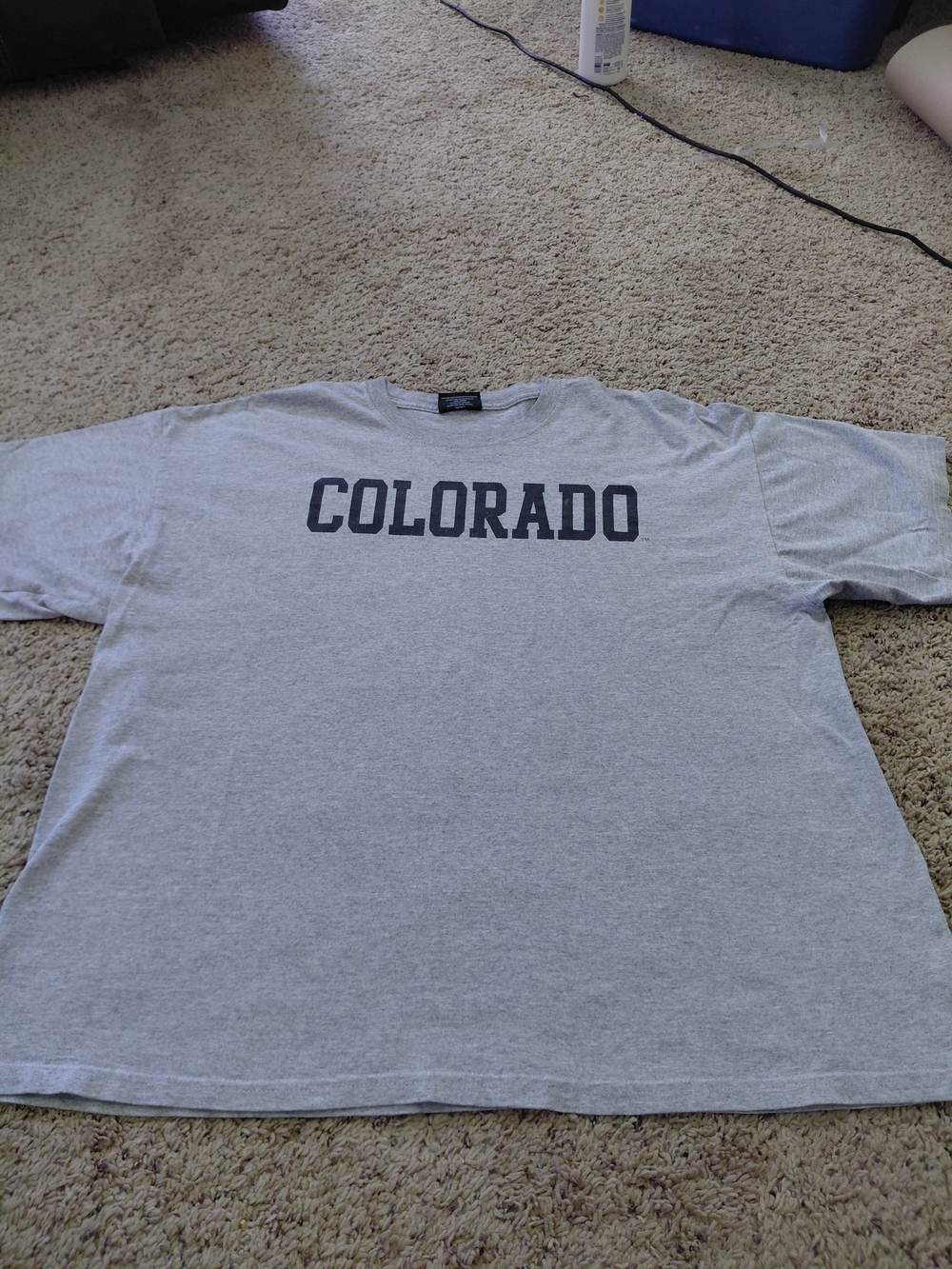 Steve & Barry's Grey 'COLORADO' Crewneck Tee